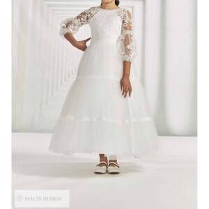 NEW JOAN CALABRESE princess communion dress in ivory